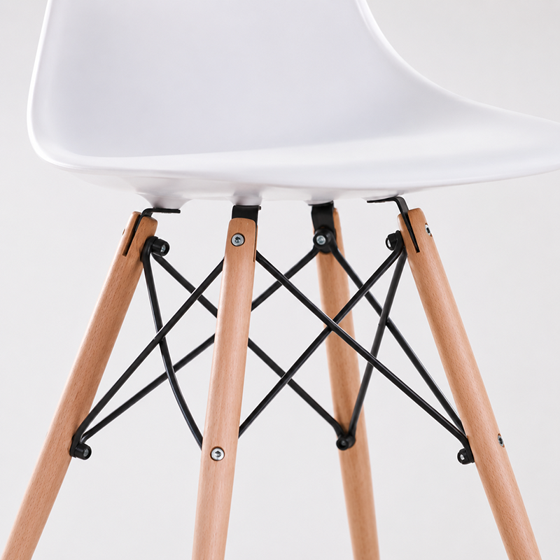 Echo Dining Chair (White / Black)