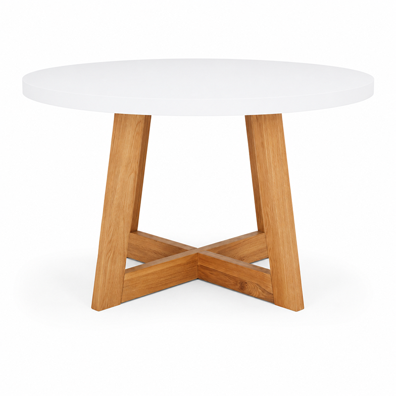 Echo Concrete Round Dining Table 1300mm