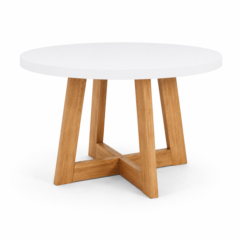 Echo Concrete Round Dining Table 1300mm