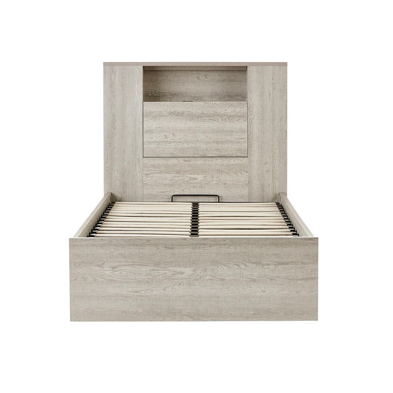 Empire With Gaslift Storage Base With 1 Drawer (Rustic Ash)