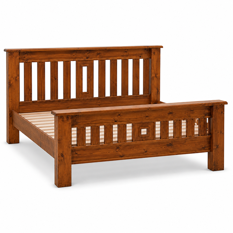 Felton Bed Frame Queen/King/Super King (Walnut)