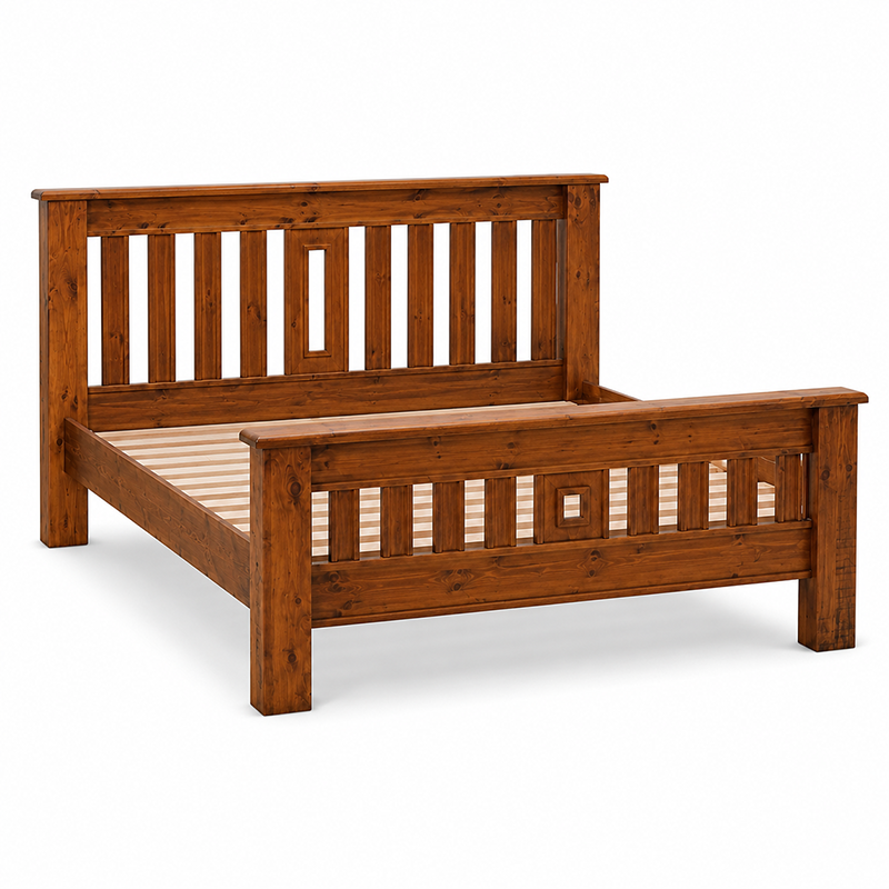 Felton Bed Frame Queen/King/Super King (Walnut)