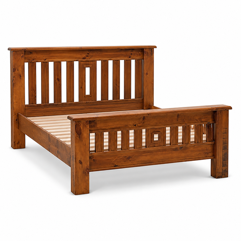 Felton Bed Frame Queen/King/Super King (Walnut)