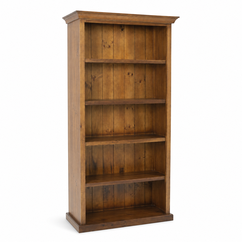 Felton Bookcase (Walnut) 900/940mm