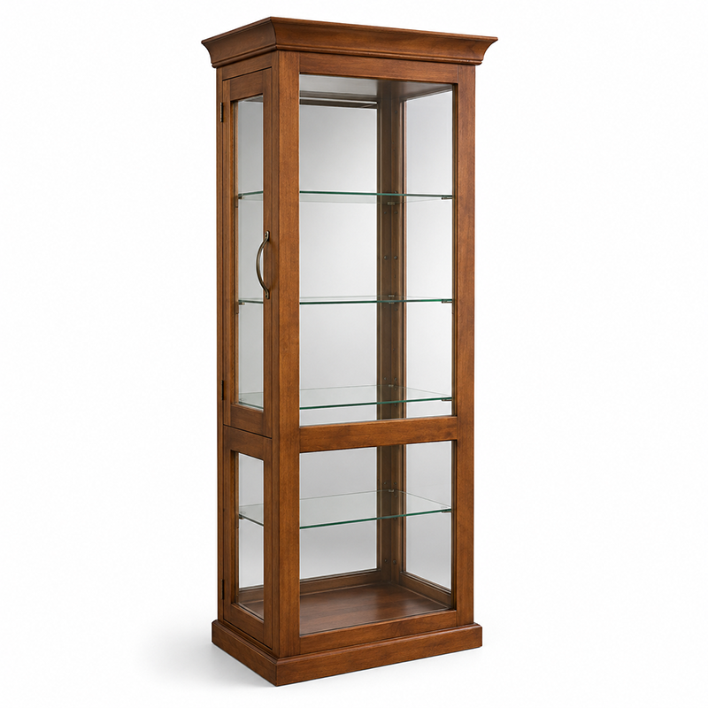 Felton Display Cabinet (Walnut)