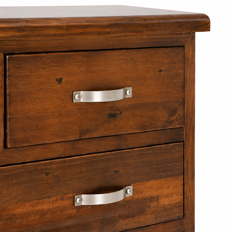 Felton 6 Drawer Tallboy (Walnut) 1050mm