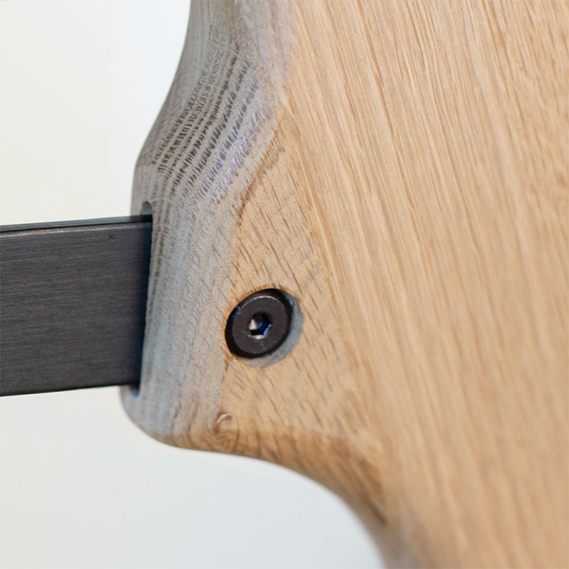 Flow Oak Bookcase 1100mm