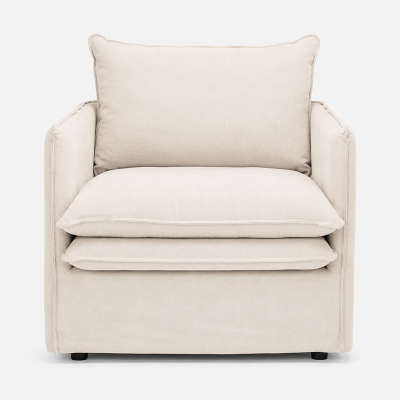 Hamilton Armchair Slipcover Sofa (Multiple Colours)