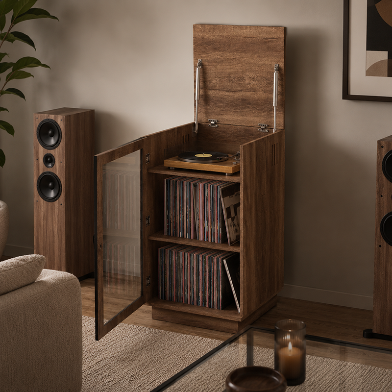 Hollywood Hi-Fi Unit (Dark Oak)