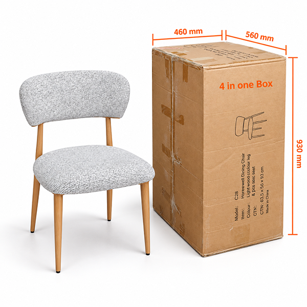 Hopewell Fabric Dining Chairs - Set of 2 or 4