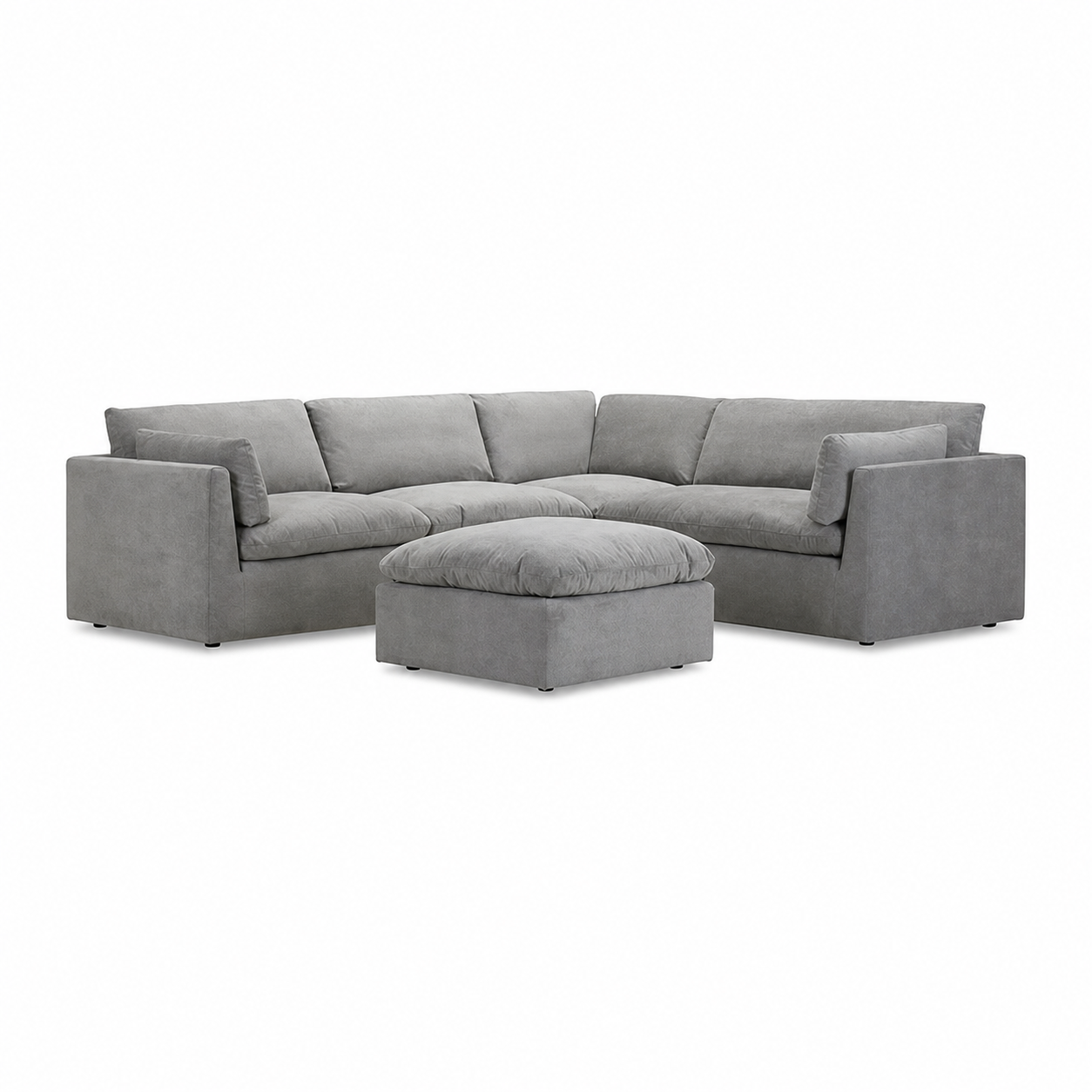 Hugo Flex Modular Fabric Sofa - Ivory or Grey