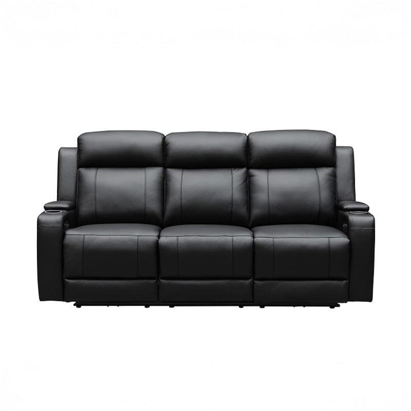 Beatrice Leather 3 Seat Electric Recliner