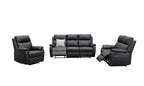 Harbour leather 3 pcs recliner suite