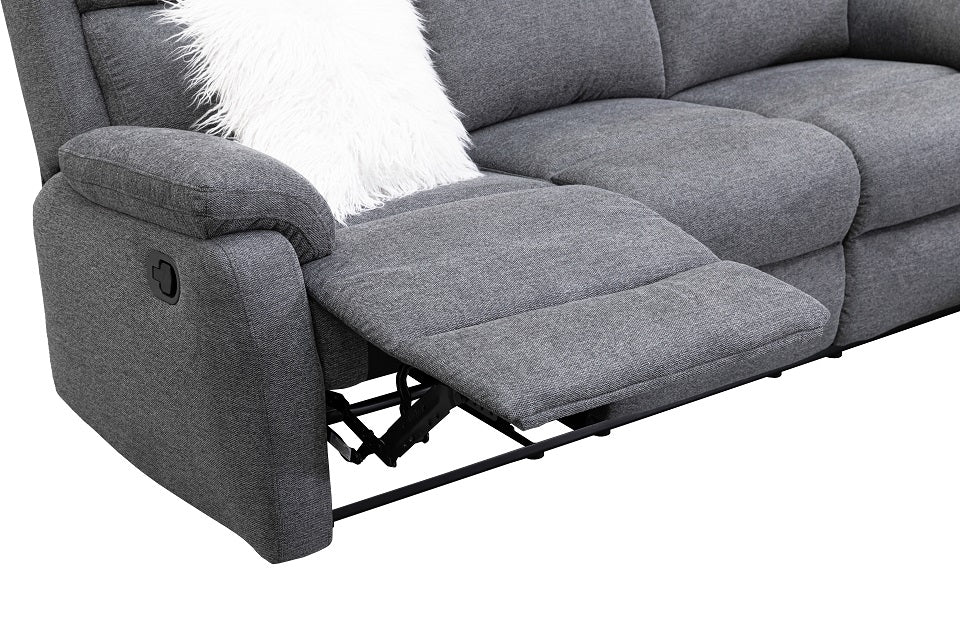 Harbour Fabric 3 Seat Recliner