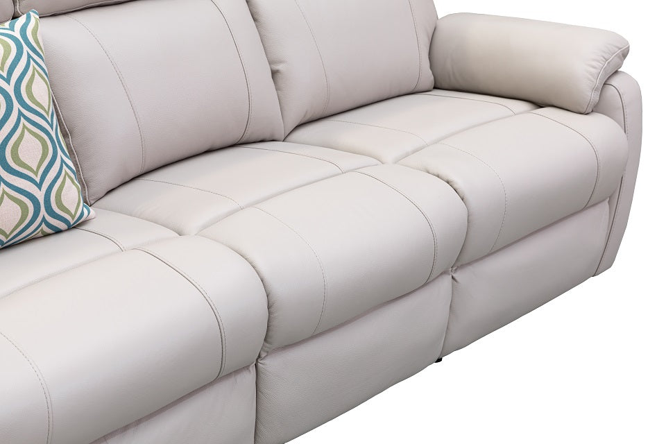 Harbour Leather 3 Seat Recliner