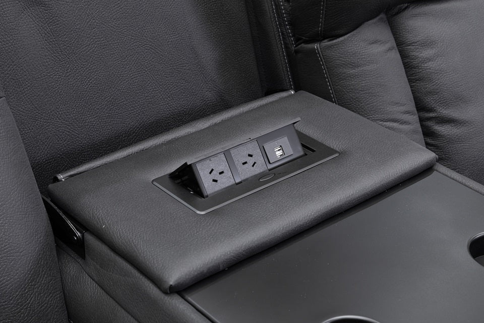 Jax Fabric 3 Seat Electric Recliner