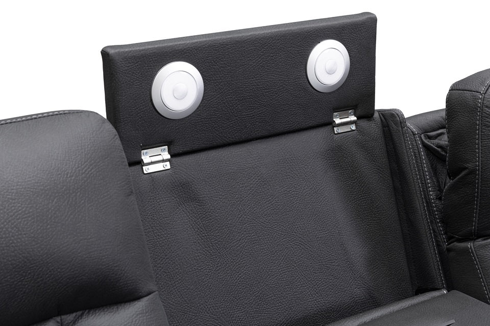 Jax Fabric 3 Seat Electric Recliner
