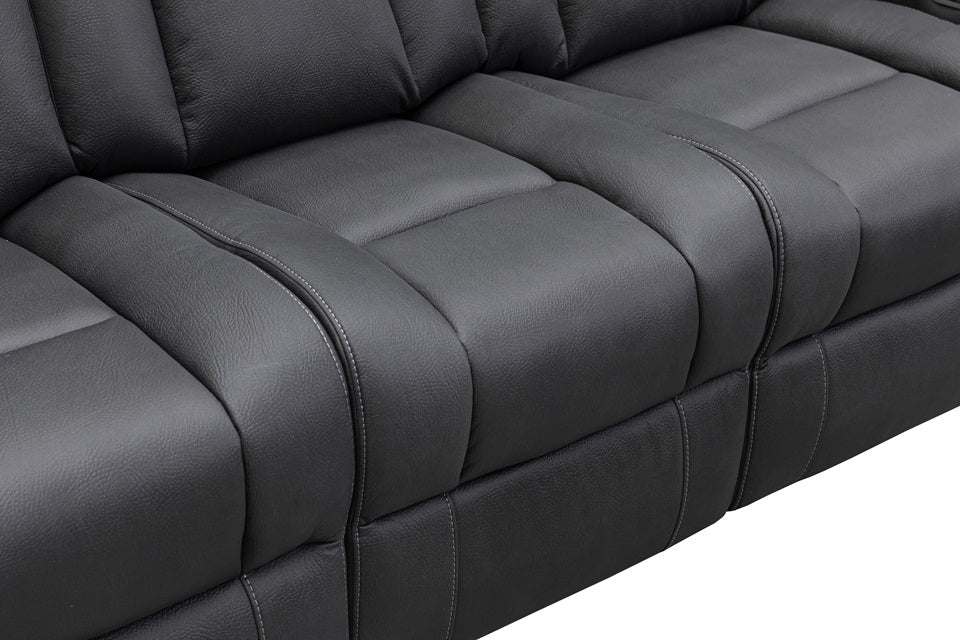 Jax Fabric 3 Seat Electric Recliner