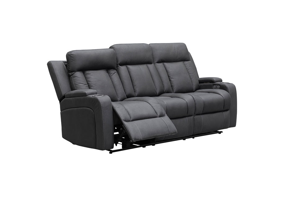 Jax Fabric 3 Seat Electric Recliner