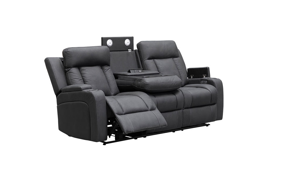 Jax Fabric 3 Seat Electric Recliner