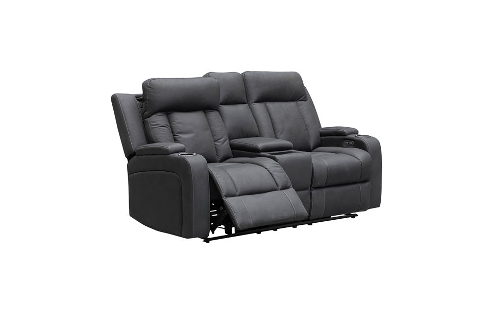 Jax fabric 2 seat electric recliner