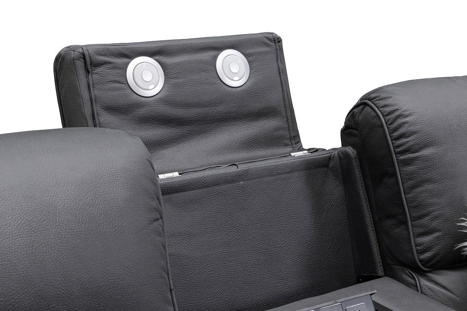 Owen Fabric 3 Seat Electric Recliner