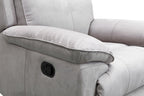 Evans fabric 3 pcs recliner suite