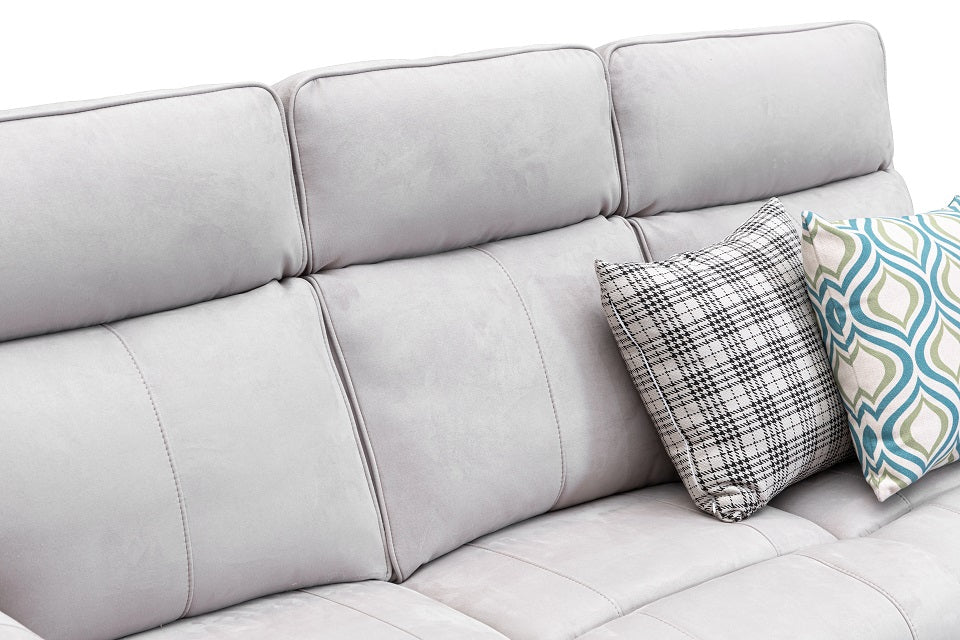 Evans fabric 3 pcs recliner suite