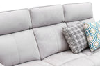 Evans Fabric 3 Seat Recliner