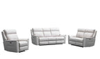 Archie leather 3 pcs electric recliner suite