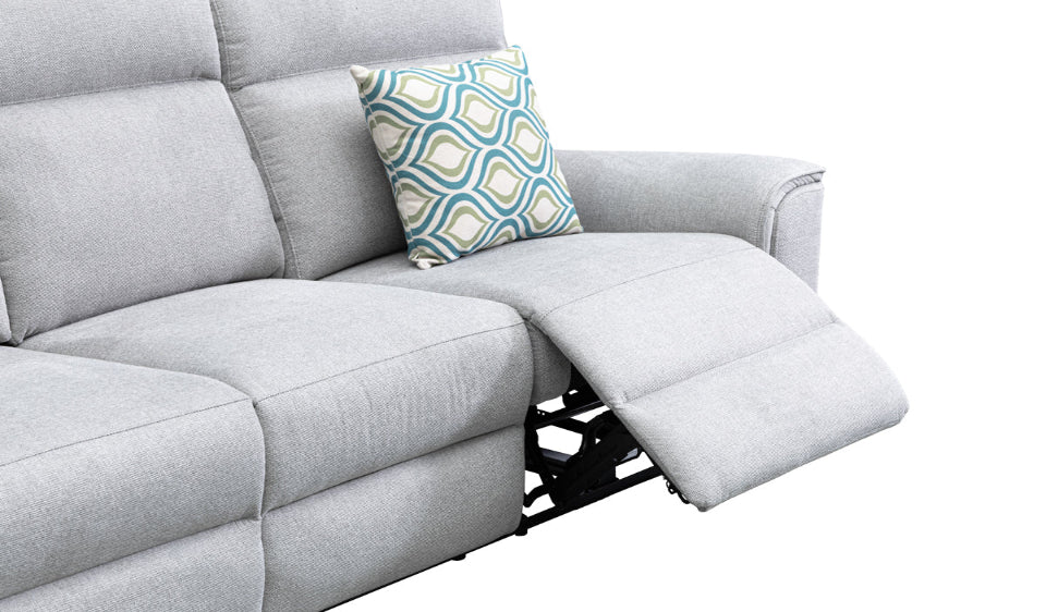 Archie Fabric Recliner 1/2/3 Seat Suite - Grey