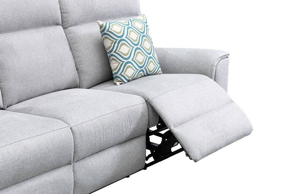 Archie Fabric 3 Seat Electric Recliner