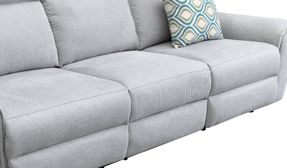 Archie Fabric Recliner 1/2/3 Seat Suite - Grey