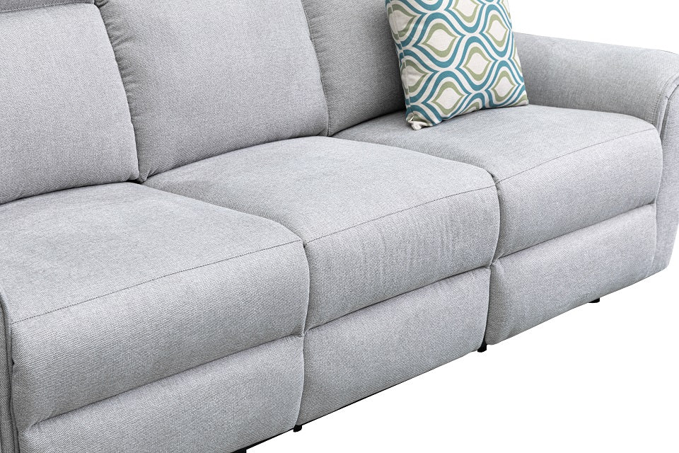 Archie fabric 3 pcs electric recliner suite