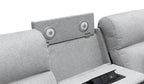 Archie Fabric Recliner 1/2/3 Seat Suite - Grey