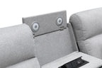 Archie Fabric 3 Seat Electric Recliner