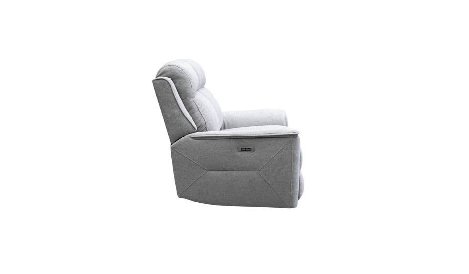 Archie Fabric Recliner 1/2/3 Seat Suite - Grey