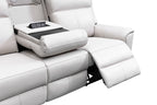 Archie Leather 3 Seat Electric Recliner