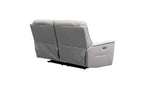 Archie Leather Recliner 1/2/3 Seat Suite-Light Grey