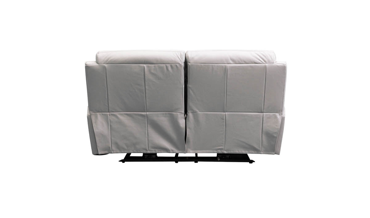 Archie Leather Recliner 1/2/3 Seat Suite-Light Grey