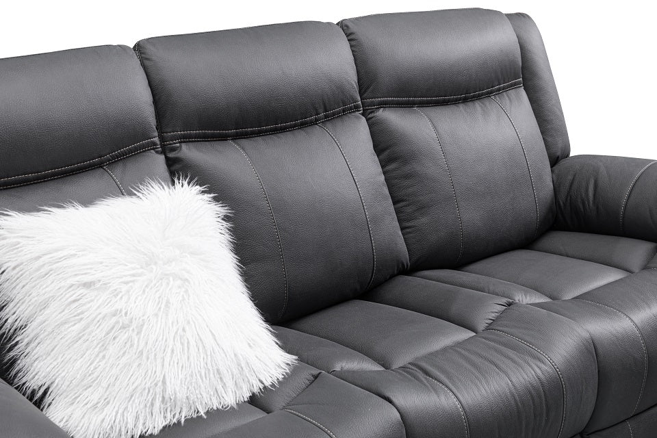 Coastline Fabric 3 Seat Electric Recliner
