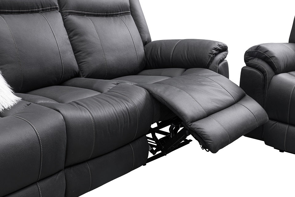 Coastline fabric 3 pcs electric recliner suite