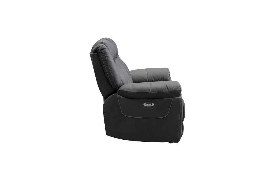 Coastline Fabric 2 Seat Electric Recliner