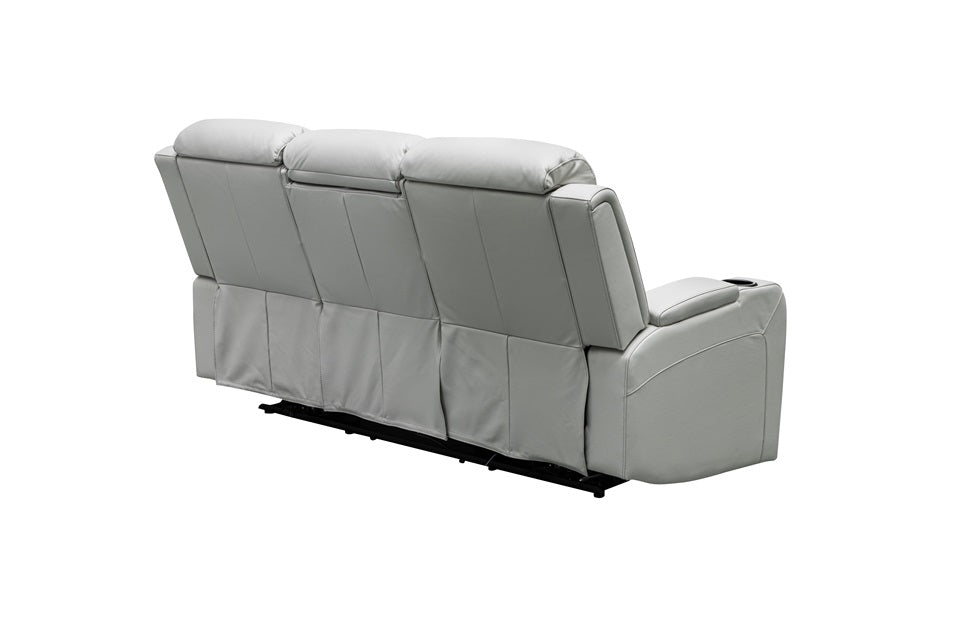 Louise Leather 3 Seat Electric Recliner