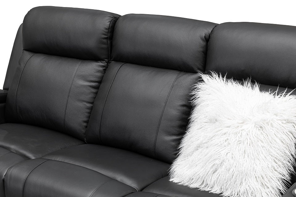 Louise Leather 3 Seat Electric Recliner