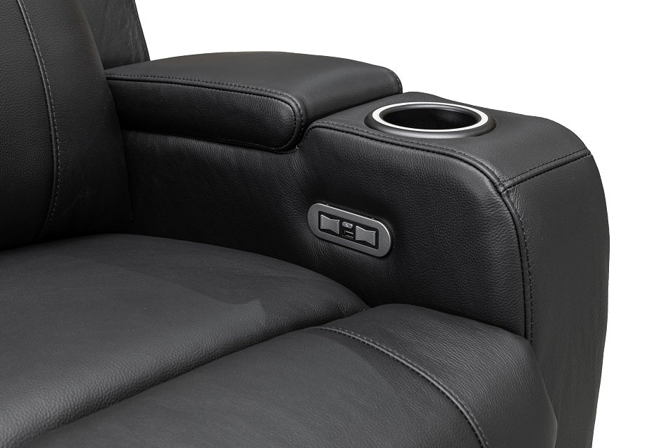 Louise Leather 2 Seat Electric Recliner