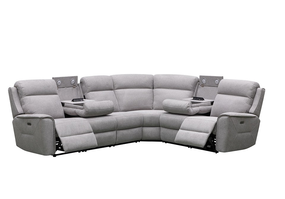 Archie Fabric 6 Seat Corner Lounge