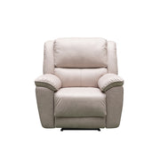 Owen Fabric Electric 1 Seater Recliner (Black / Bone)