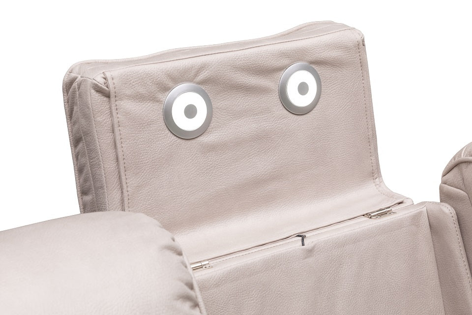 Owen Fabric 3 Seat Electric Recliner