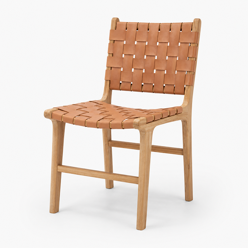 Indo Woven Dining Chair Plush (Multiple Colours)